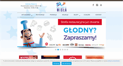 Desktop Screenshot of galeria-wisla.pl